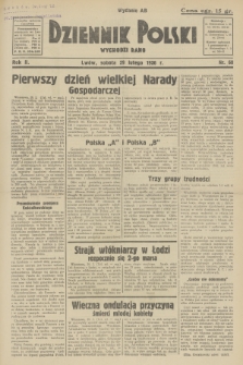 Dziennik Polski : wychodzi rano. R.2, 1936, nr 60