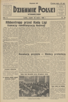 Dziennik Polski : wychodzi rano. R.2, 1936, nr 80