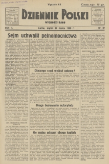 Dziennik Polski : wychodzi rano. R.2, 1936, nr 87