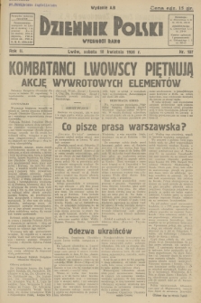Dziennik Polski : wychodzi rano. R.2, 1936, nr 107