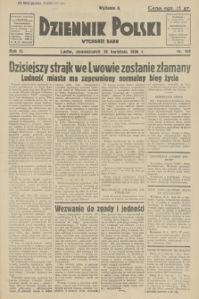 Dziennik Polski : wychodzi rano. R.2, 1936, nr 109