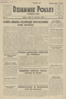 Dziennik Polski : wychodzi rano. R.2, 1936, nr 111
