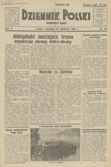 Dziennik Polski : wychodzi rano. R.2, 1936, nr 112
