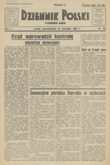Dziennik Polski : wychodzi rano. R.2, 1936, nr 116