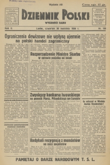 Dziennik Polski : wychodzi rano. R.2, 1936, nr 119