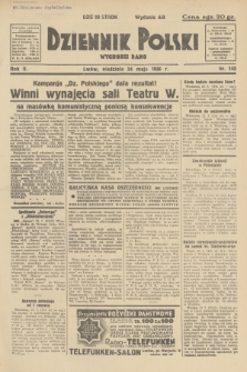 Dziennik Polski : wychodzi rano. R.2, 1936, nr 143