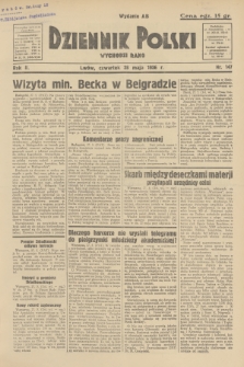 Dziennik Polski : wychodzi rano. R.2, 1936, nr 147