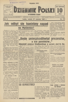 Dziennik Polski : wychodzi rano. R.2, 1936, nr 177