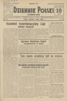 Dziennik Polski : wychodzi rano. R.2, 1936, nr 187