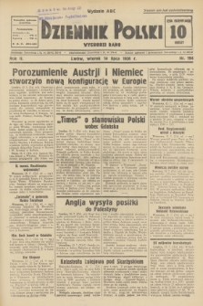 Dziennik Polski : wychodzi rano. R.2, 1936, nr 194