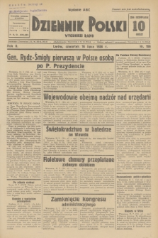 Dziennik Polski : wychodzi rano. R.2, 1936, nr 196