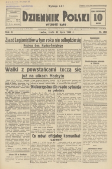 Dziennik Polski : wychodzi rano. R.2, 1936, nr 202