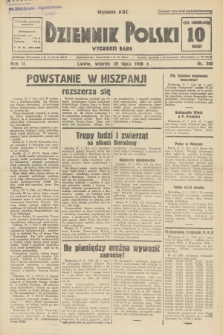 Dziennik Polski : wychodzi rano. R.2, 1936, nr 208