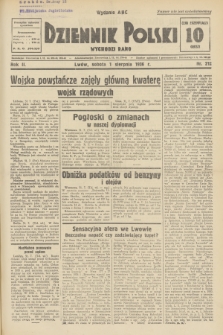 Dziennik Polski : wychodzi rano. R.2, 1936, nr 212