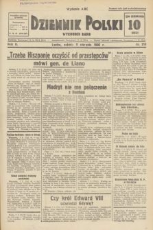 Dziennik Polski : wychodzi rano. R.2, 1936, nr 219