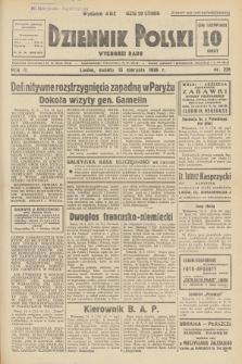 Dziennik Polski : wychodzi rano. R.2, 1936, nr 226