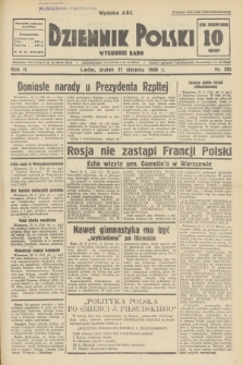 Dziennik Polski : wychodzi rano. R.2, 1936, nr 232