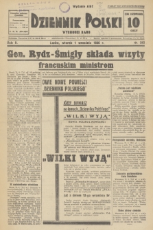 Dziennik Polski : wychodzi rano. R.2, 1936, nr 243