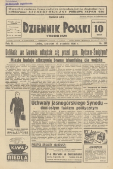Dziennik Polski : wychodzi rano. R.2, 1936, nr 252