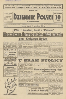 Dziennik Polski : wychodzi rano. R.2, 1936, nr 253