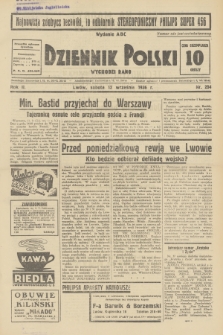 Dziennik Polski : wychodzi rano. R.2, 1936, nr 254