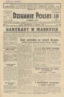 Dziennik Polski : wychodzi rano. R.2, 1936, nr 263