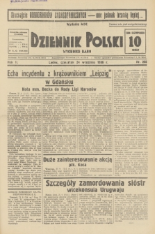 Dziennik Polski : wychodzi rano. R.2, 1936, nr 266