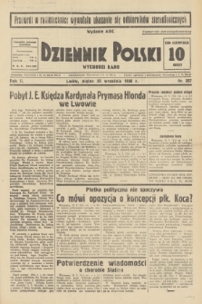Dziennik Polski : wychodzi rano. R.2, 1936, nr 267