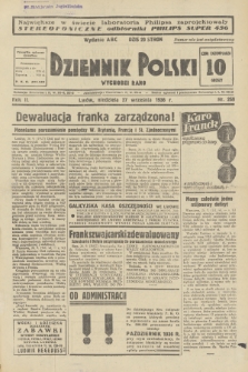 Dziennik Polski : wychodzi rano. R.2, 1936, nr 269