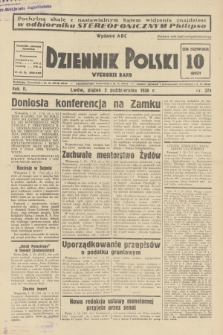 Dziennik Polski : wychodzi rano. R.2, 1936, nr 274