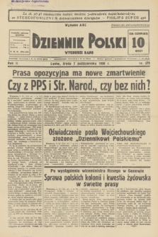 Dziennik Polski : wychodzi rano. R.2, 1936, nr 279