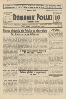 Dziennik Polski : wychodzi rano. R.2, 1936, nr 281