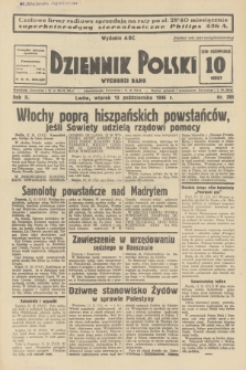 Dziennik Polski : wychodzi rano. R.2, 1936, nr 285