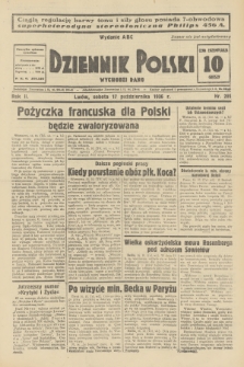 Dziennik Polski : wychodzi rano. R.2, 1936, nr 289