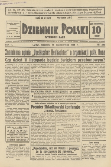 Dziennik Polski : wychodzi rano. R.2, 1936, nr 290