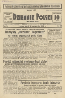 Dziennik Polski : wychodzi rano. R.2, 1936, nr 292