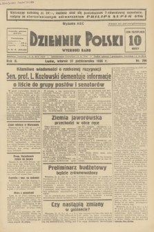 Dziennik Polski : wychodzi rano. R.2, 1936, nr 299