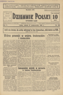 Dziennik Polski : wychodzi rano. R.2, 1936, nr 303
