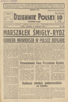 Dziennik Polski : wychodzi rano. R.2, 1936, nr 315