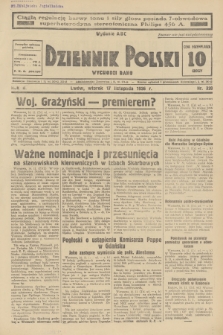 Dziennik Polski : wychodzi rano. R.2, 1936, nr 320