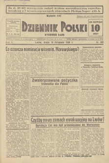 Dziennik Polski : wychodzi rano. R.2, 1936, nr 321