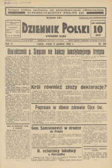 Dziennik Polski : wychodzi rano. R.2, 1936, nr 342