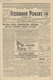 Dziennik Polski : wychodzi rano. R.2, 1936, nr 346