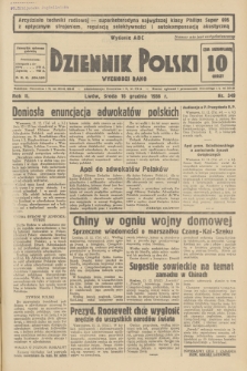 Dziennik Polski : wychodzi rano. R.2, 1936, nr 349