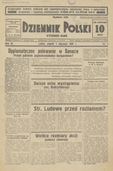 Dziennik Polski : wychodzi rano. R.3, 1937, nr 1
