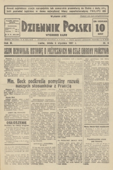 Dziennik Polski : wychodzi rano. R.3, 1937, nr 6