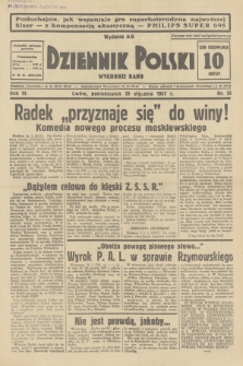 Dziennik Polski : wychodzi rano. R.3, 1937, nr 25