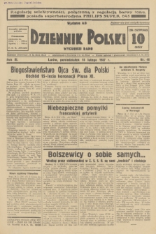Dziennik Polski : wychodzi rano. R.3, 1937, nr 46