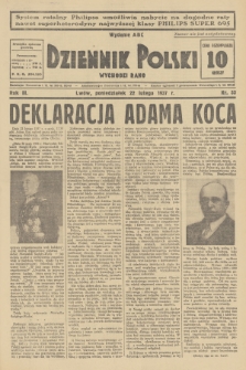Dziennik Polski : wychodzi rano. R.3, 1937, nr 53