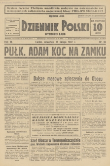 Dziennik Polski : wychodzi rano. R.3, 1937, nr 56